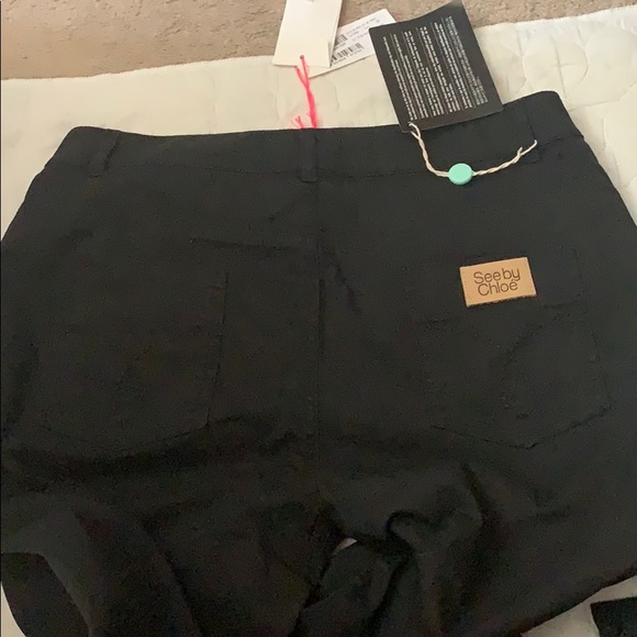 See by Chloe black bootlegged pants - Picture 2 of 5